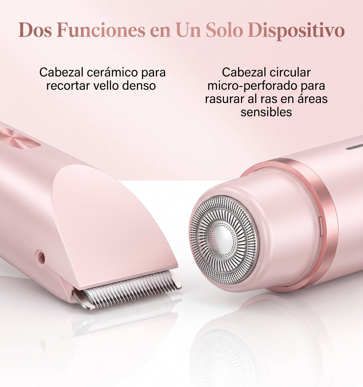 Rasuradora Femenina Adiós Pelitos - Piel suave, sin jalones